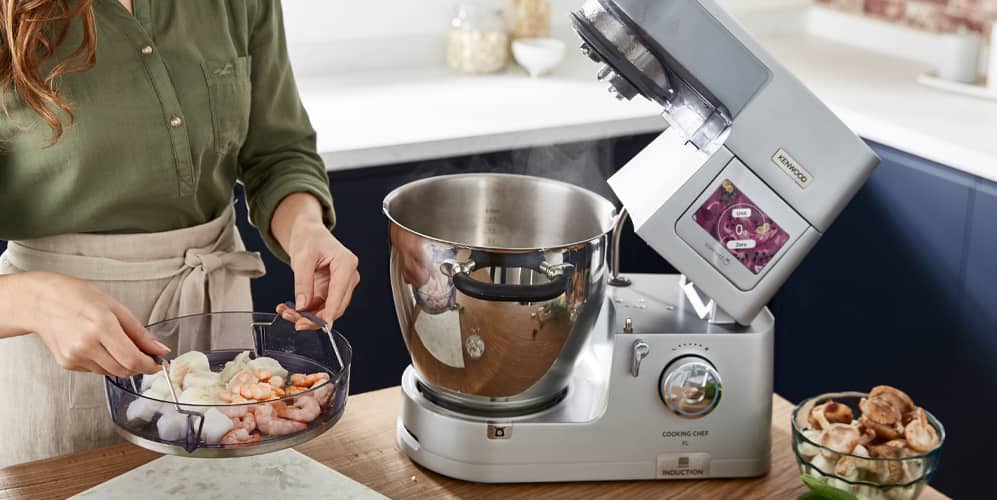 Steaming food with your Cooking Chef XL | Kenwood CH